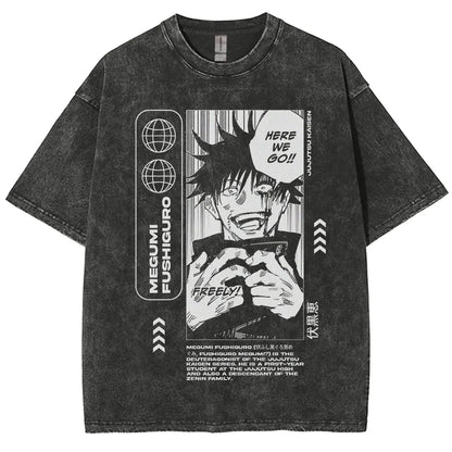 Gojo Satoru T-Shirt – Cursed Power, Jujutsu Kaisen Eden of Clothes 