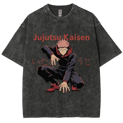 Gojo Satoru T-Shirt – Cursed Power, Jujutsu Kaisen Eden of Clothes 