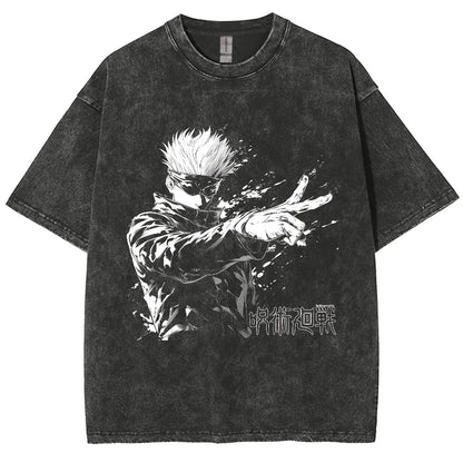 Gojo Satoru T-Shirt – Cursed Power, Jujutsu Kaisen Eden of Clothes 