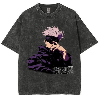Gojo Satoru T-Shirt – Cursed Power, Jujutsu Kaisen Eden of Clothes 