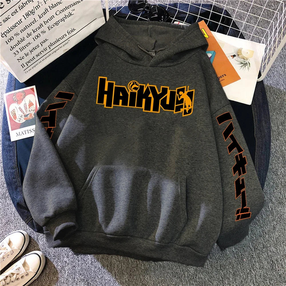 Haikyuu Manga Print Hoodie - Hoodie