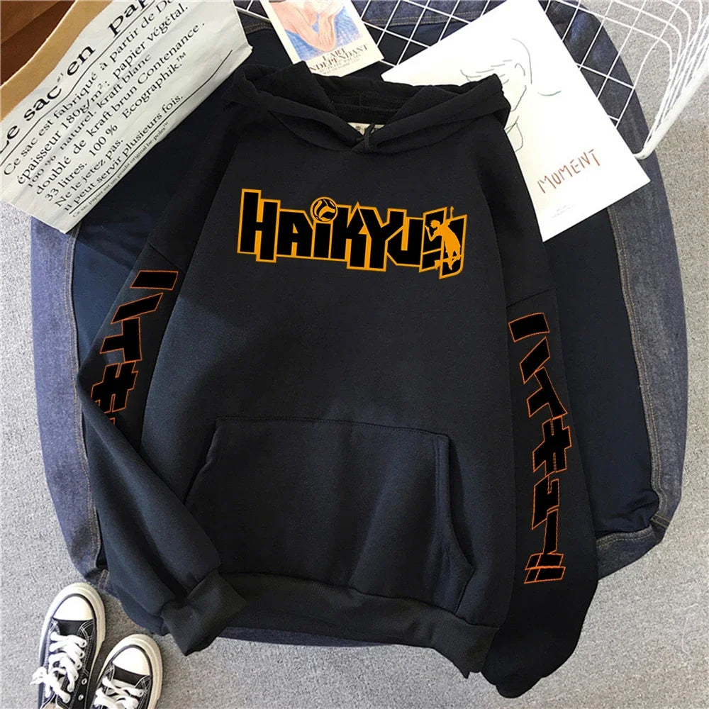 Haikyuu Manga Print Hoodie - Hoodie