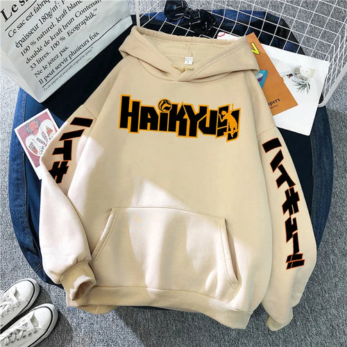 Haikyuu Manga Print Hoodie - Hoodie