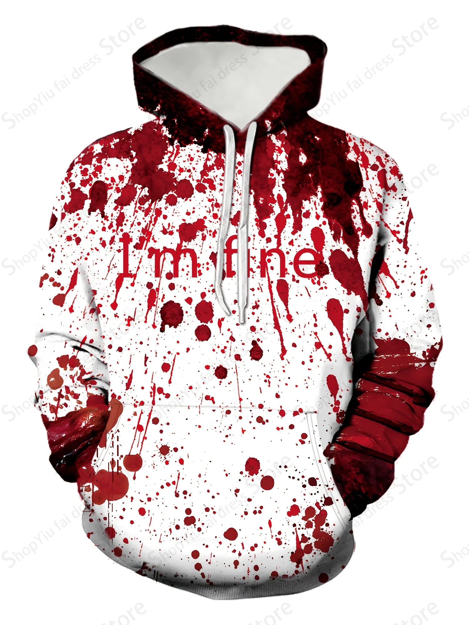 Warm Hoodie - Bloody Design Eden of Clothes 