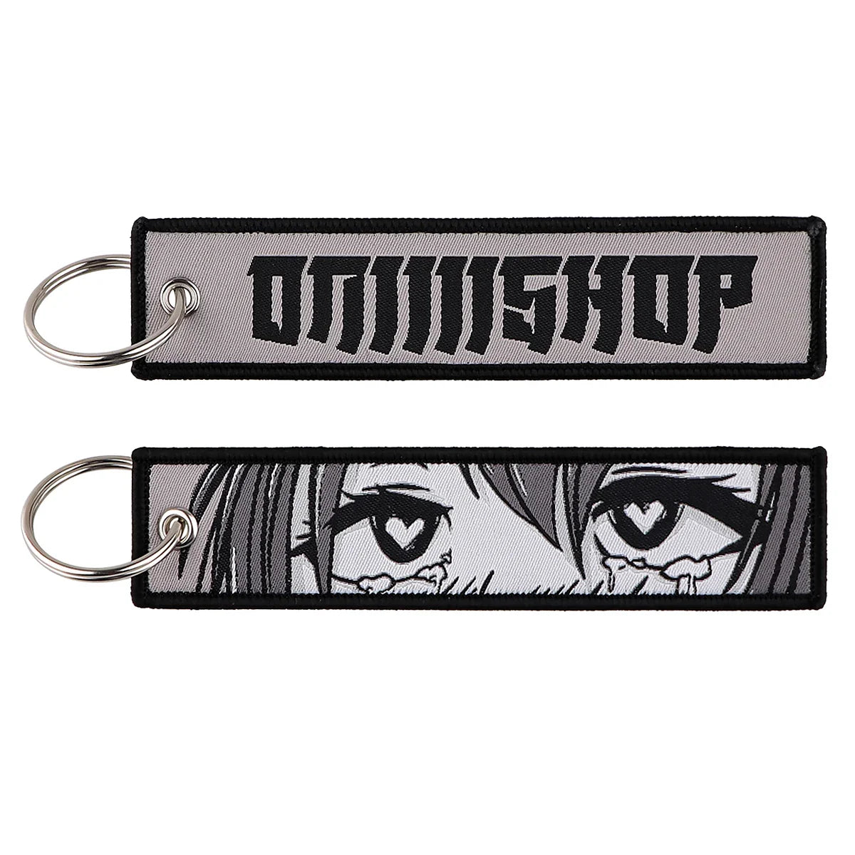 Japanese Embroidery Key Fobs – Stylish Anime-Inspired Accessory Eden of Clothes 