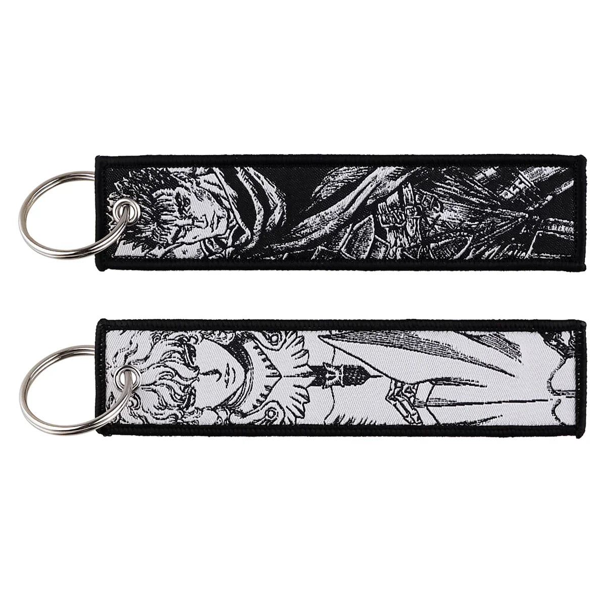Japanese Embroidery Key Fobs – Stylish Anime-Inspired Accessory Eden of Clothes 