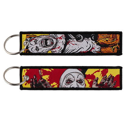 Japanese Embroidery Key Fobs – Stylish Anime-Inspired Accessory Eden of Clothes 