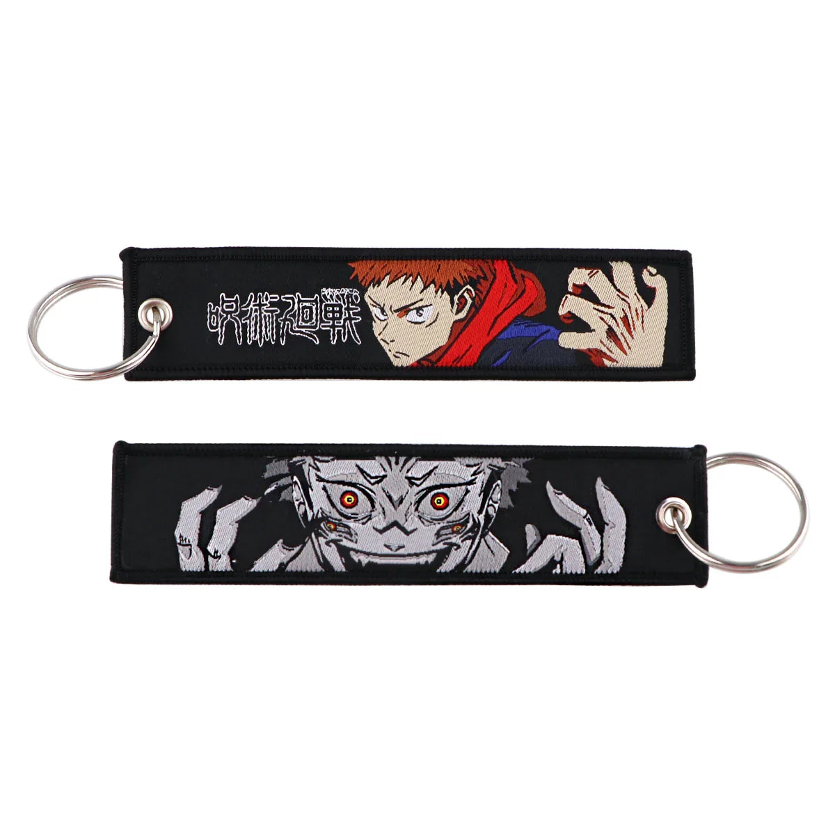Japanese Embroidery Key Fobs – Stylish Anime-Inspired Accessory Eden of Clothes 
