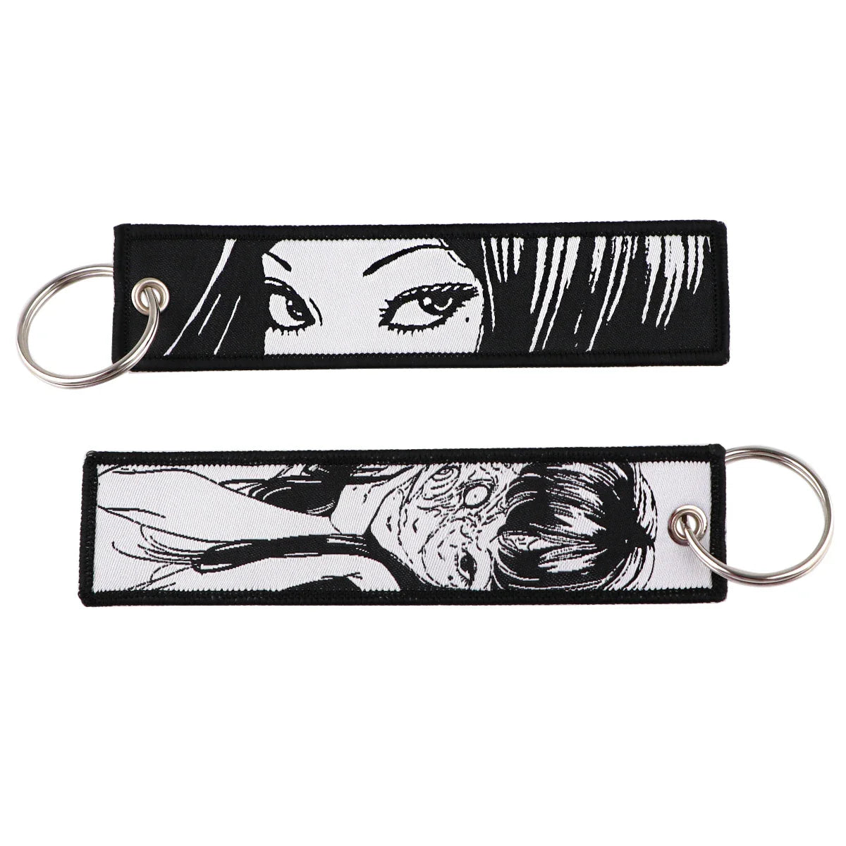 Japanese Embroidery Key Fobs – Stylish Anime-Inspired Accessory Eden of Clothes 