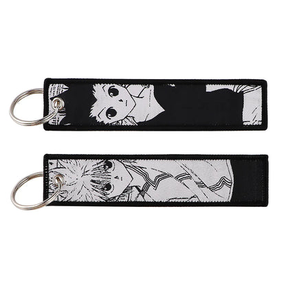 Japanese Embroidery Key Fobs – Stylish Anime-Inspired Accessory Eden of Clothes 