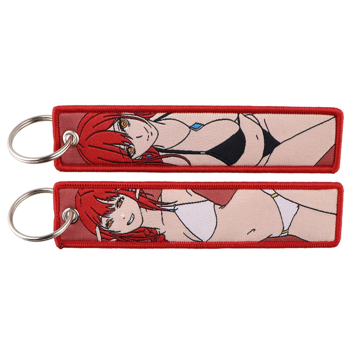 Japanese Embroidery Key Fobs – Stylish Anime-Inspired Accessory Eden of Clothes 