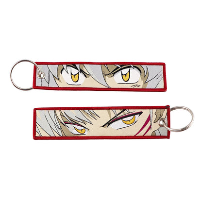Japanese Embroidery Key Fobs – Stylish Anime-Inspired Accessory Eden of Clothes 
