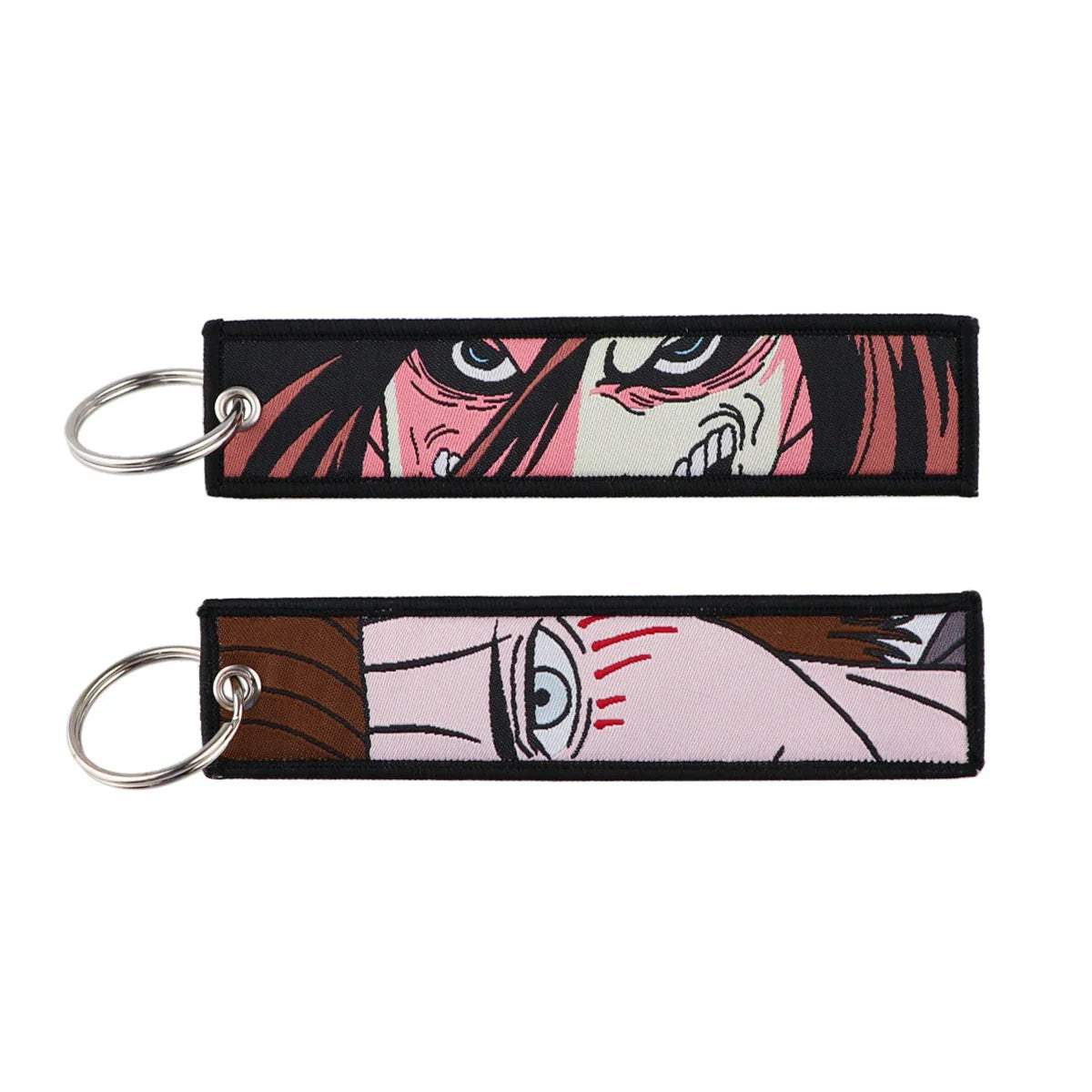 Japanese Embroidery Key Fobs – Stylish Anime-Inspired Accessory Eden of Clothes 