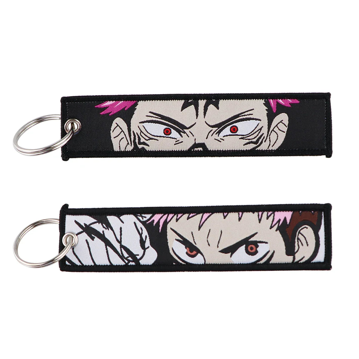 Japanese Embroidery Key Fobs – Stylish Anime-Inspired Accessory Eden of Clothes 