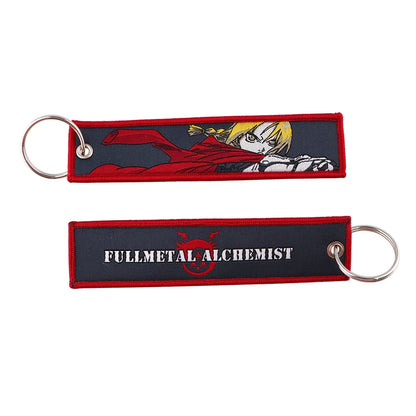 Japanese Embroidery Key Fobs – Stylish Anime-Inspired Accessory Eden of Clothes 