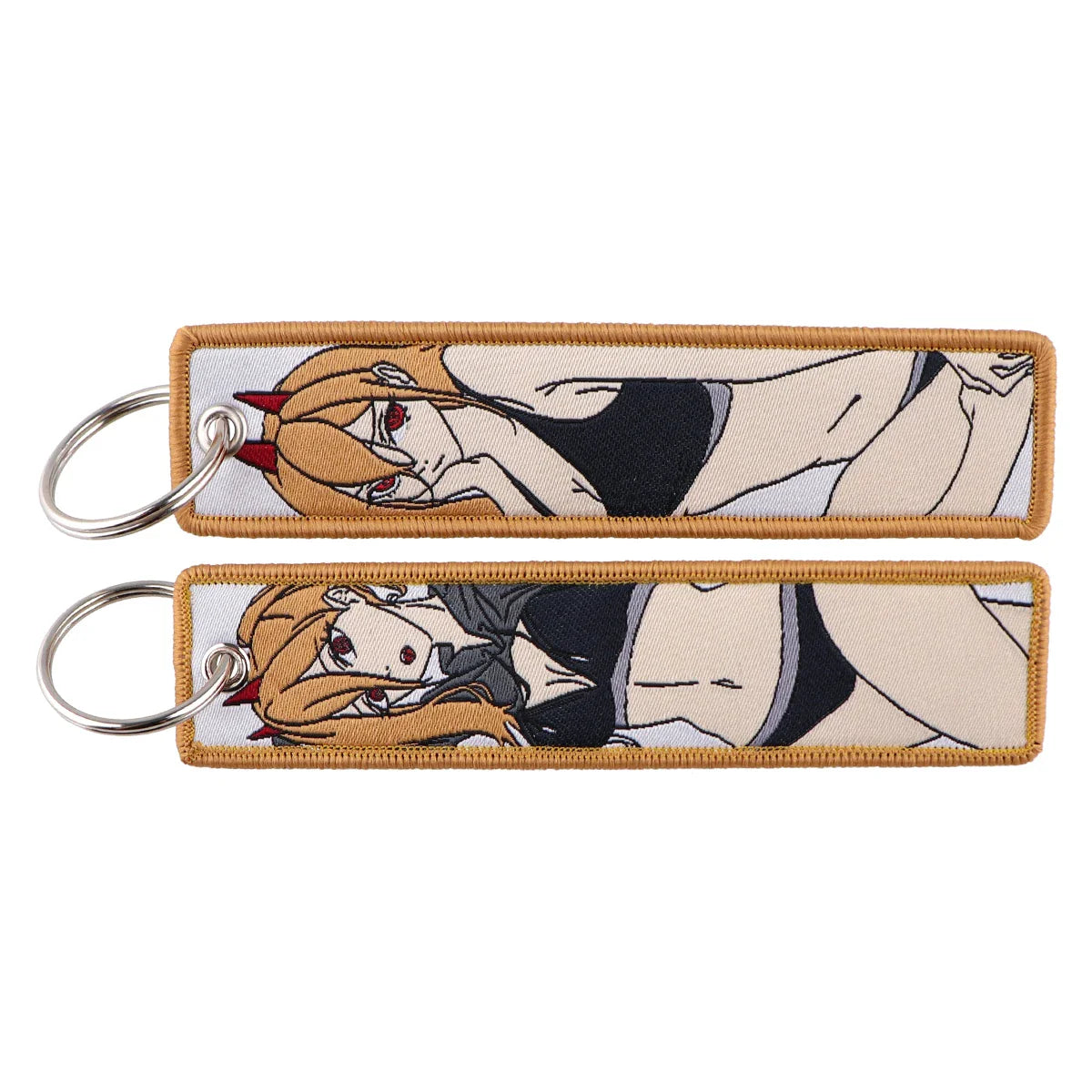 Japanese Embroidery Key Fobs – Stylish Anime-Inspired Accessory Eden of Clothes 