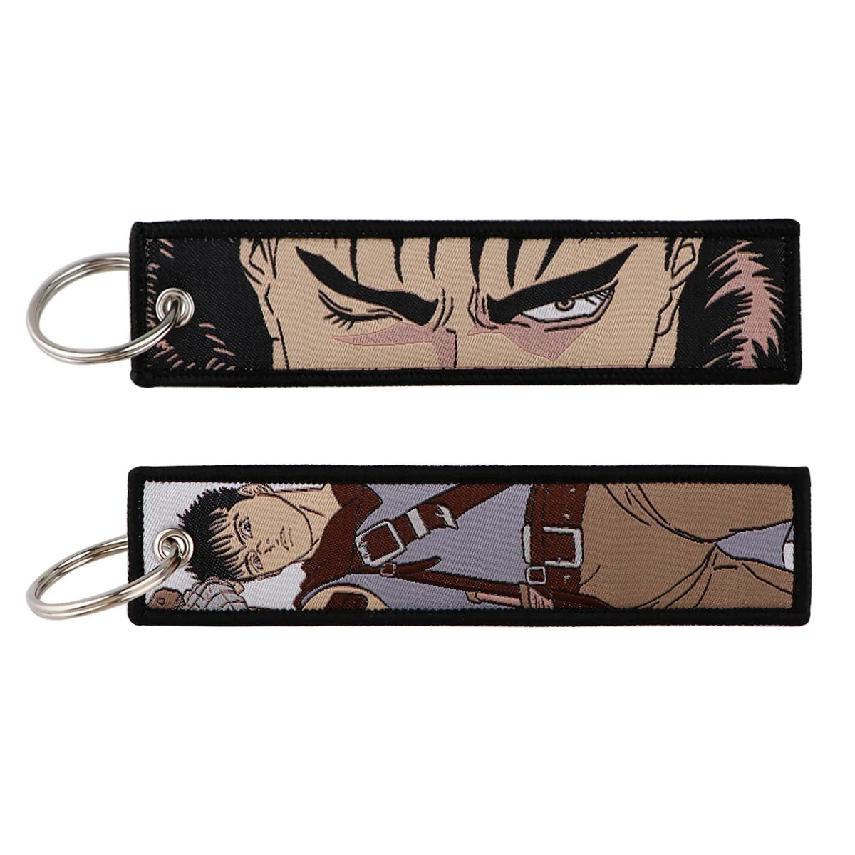 Japanese Embroidery Key Fobs – Stylish Anime-Inspired Accessory Eden of Clothes 