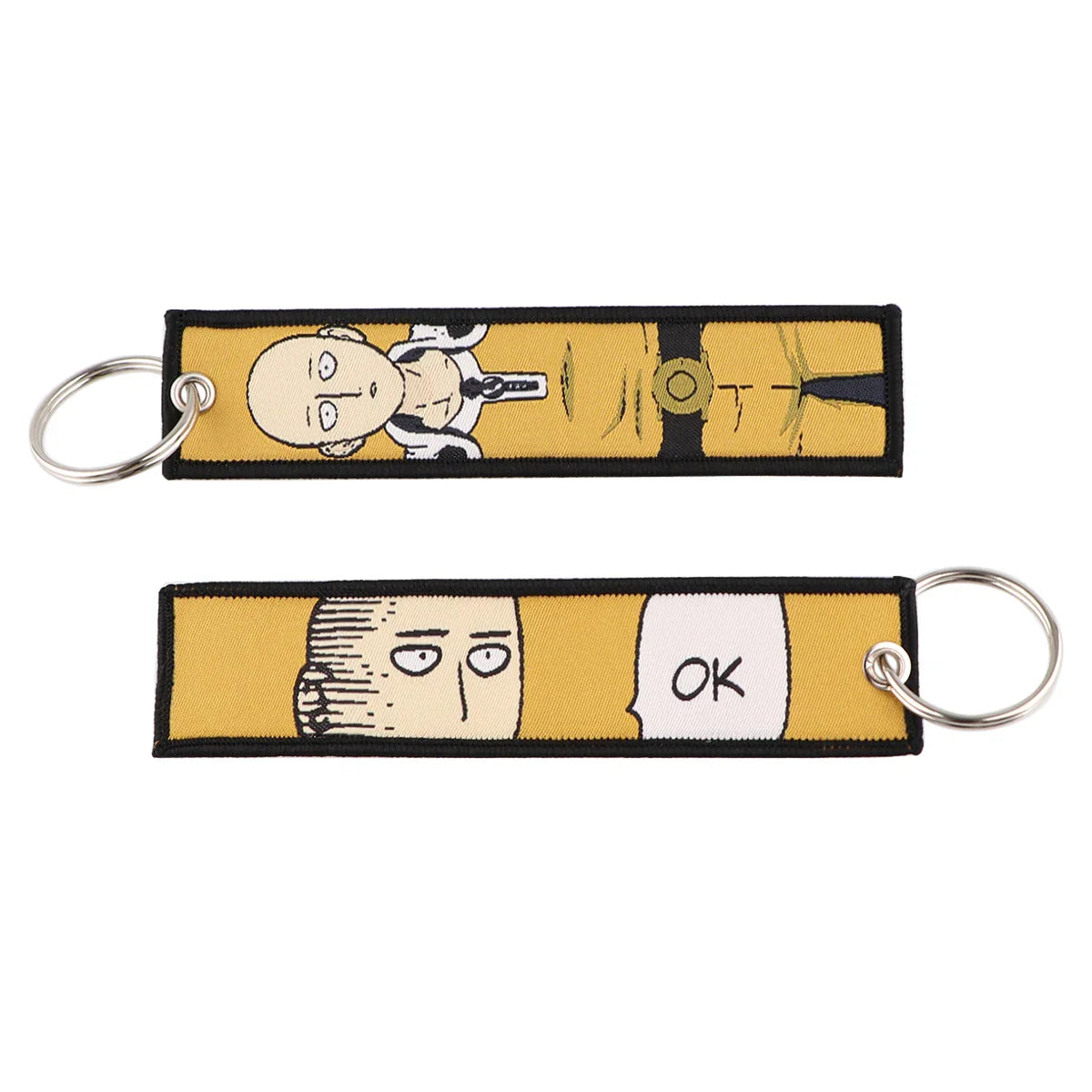 Japanese Embroidery Key Fobs – Stylish Anime-Inspired Accessory Eden of Clothes 