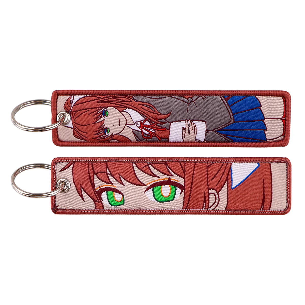 Japanese Embroidery Key Fobs – Stylish Anime-Inspired Accessory Eden of Clothes 