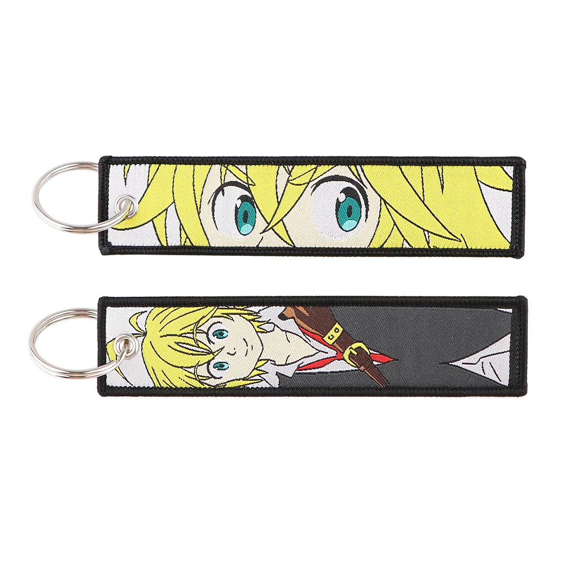 Japanese Embroidery Key Fobs – Stylish Anime-Inspired Accessory Eden of Clothes 