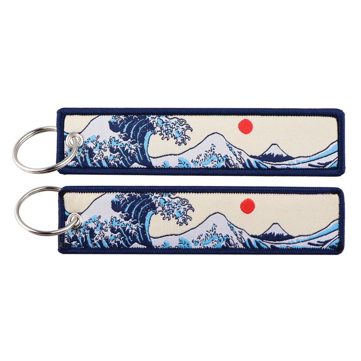 Japanese Embroidery Key Fobs – Stylish Anime-Inspired Accessory Eden of Clothes 