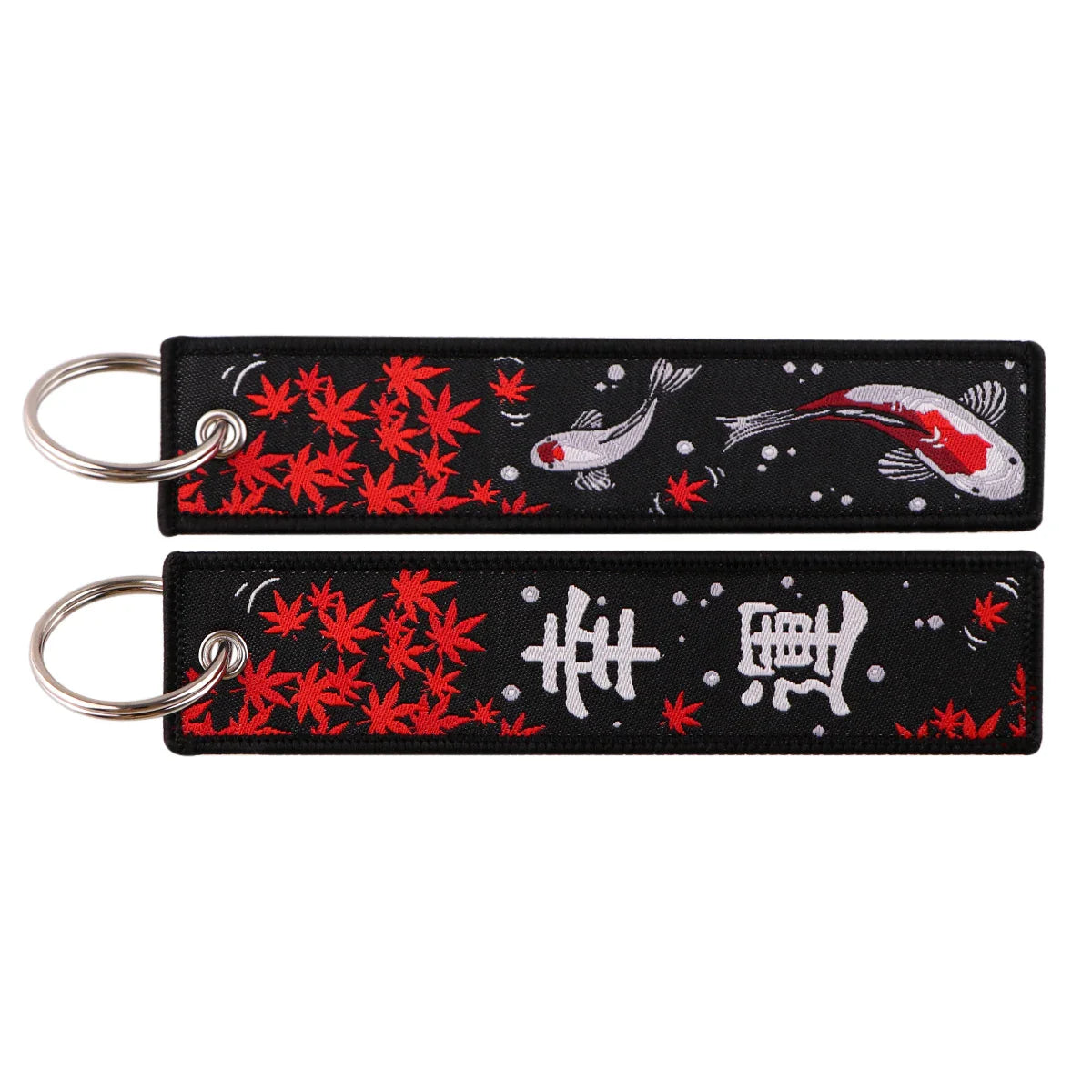 Japanese Embroidery Key Fobs – Stylish Anime-Inspired Accessory Eden of Clothes 