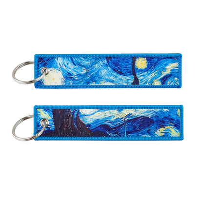 Japanese Embroidery Key Fobs – Stylish Anime-Inspired Accessory Eden of Clothes 