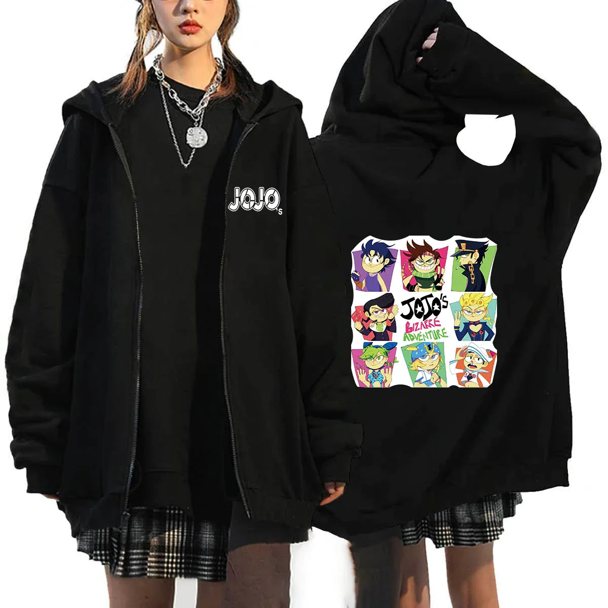 JoJo Bizarre Adventure Hoodie Eden of Clothes 