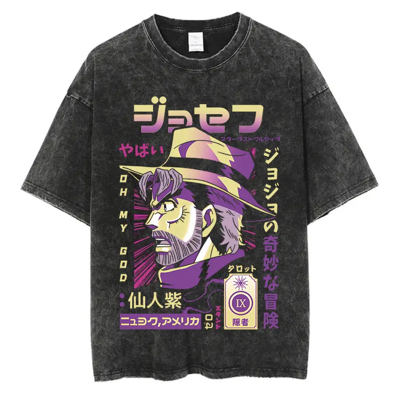 Vintage T-Shirt – Stand Design, JoJo's Bizarre Adventure Eden of Clothes 