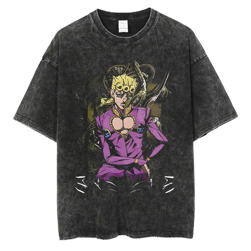 Vintage T-Shirt – Stand Design, JoJo's Bizarre Adventure Eden of Clothes 
