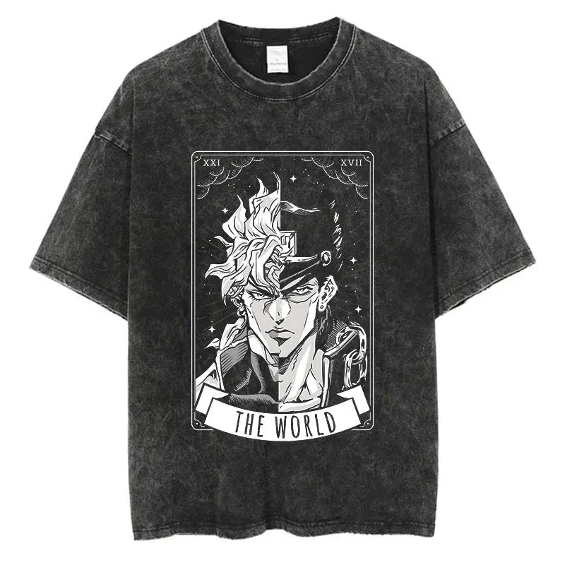Vintage T-Shirt – Stand Design, JoJo's Bizarre Adventure Eden of Clothes 