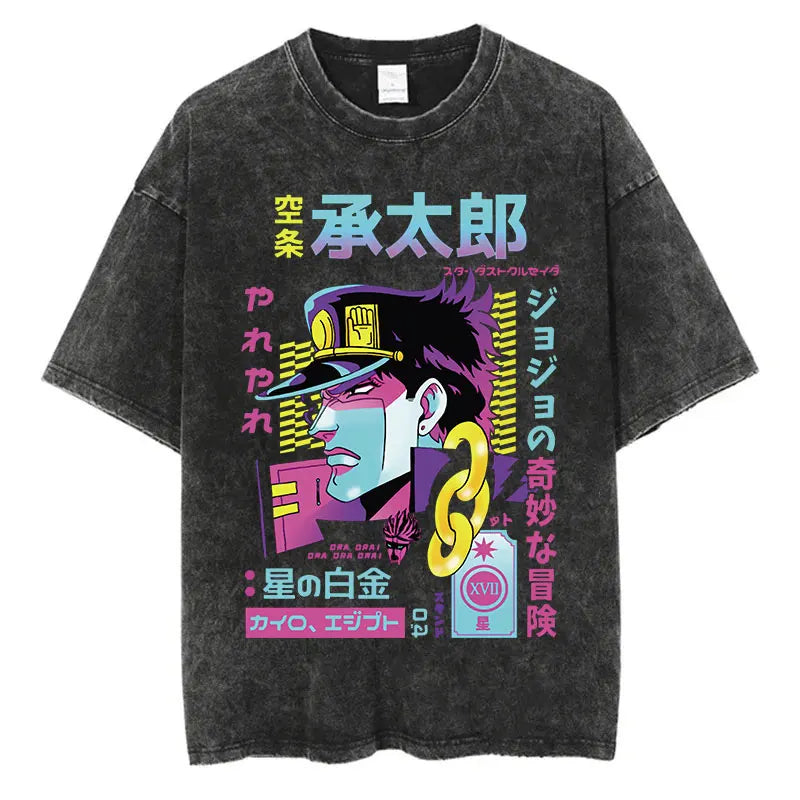 Vintage T-Shirt – Stand Design, JoJo's Bizarre Adventure Eden of Clothes 