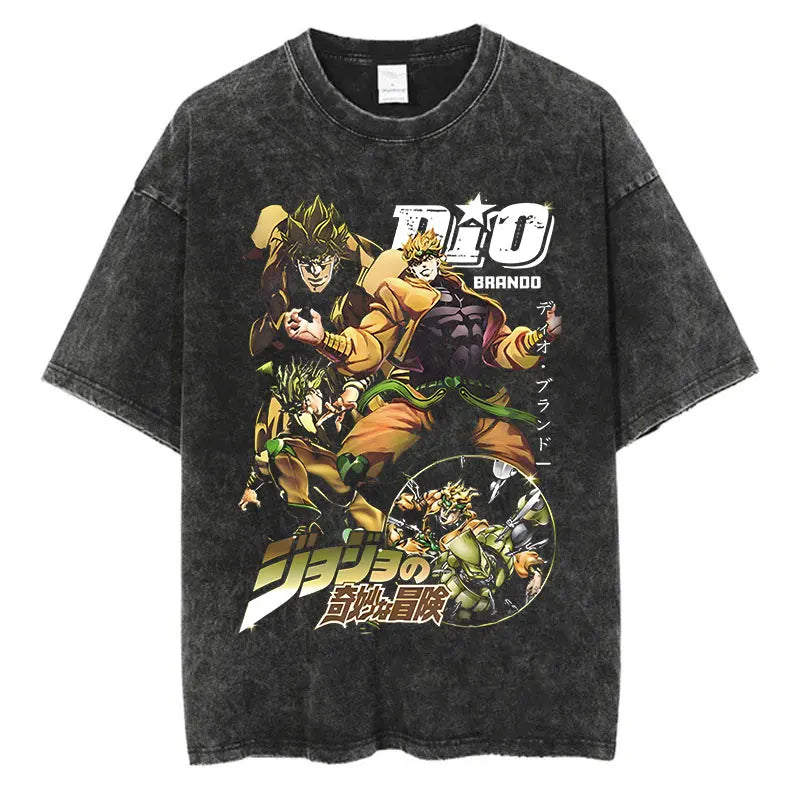 Vintage T-Shirt – Stand Design, JoJo's Bizarre Adventure Eden of Clothes 