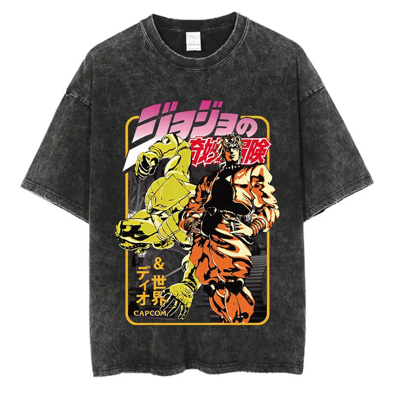 Vintage T-Shirt – Stand Design, JoJo's Bizarre Adventure Eden of Clothes 