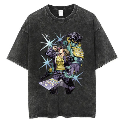 Vintage T-Shirt – Stand Design, JoJo's Bizarre Adventure Eden of Clothes 