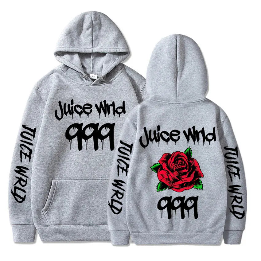 Juice WRLD Hoodie - gary / XS - Hoodie