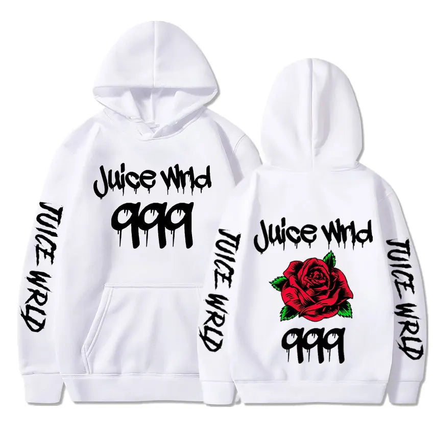 Juice WRLD Hoodie - White / XS - Hoodie