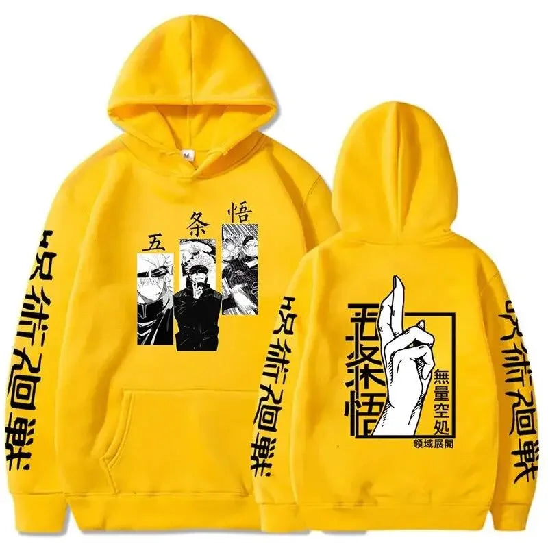 Jujutsu Kaisen Gojo Satoru Hoodie Eden of Clothes 