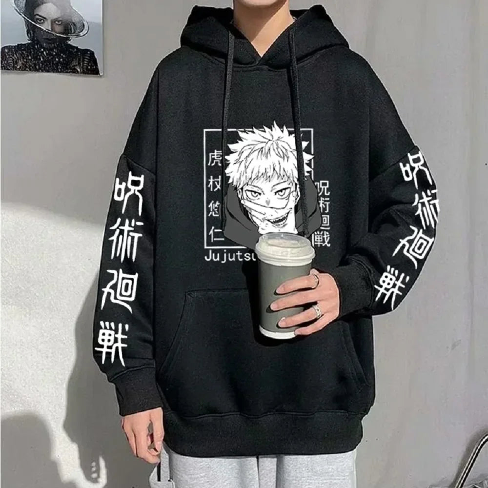 Fushiguro Megumi Hoodie – Casual Fit, Jujutsu Kaisen Eden of Clothes 