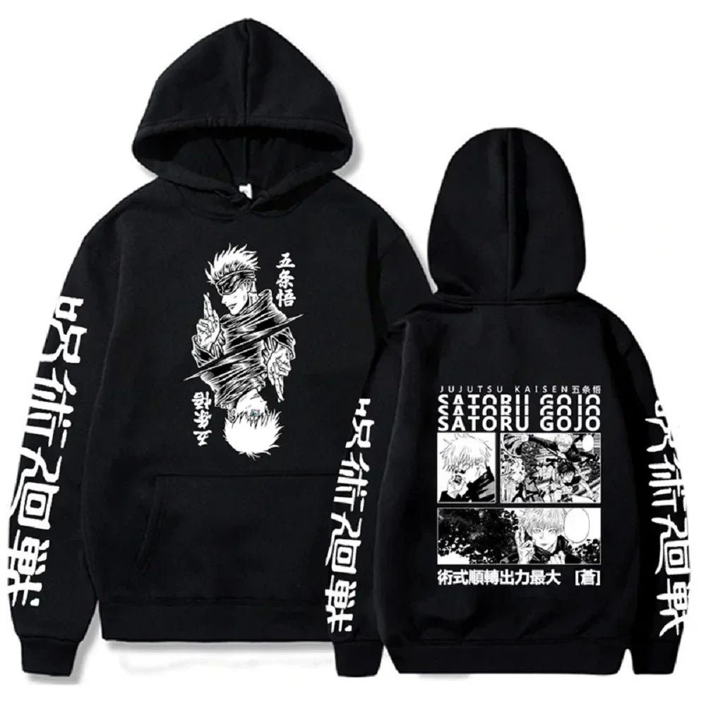 Fushiguro Megumi Hoodie – Casual Fit, Jujutsu Kaisen Eden of Clothes 