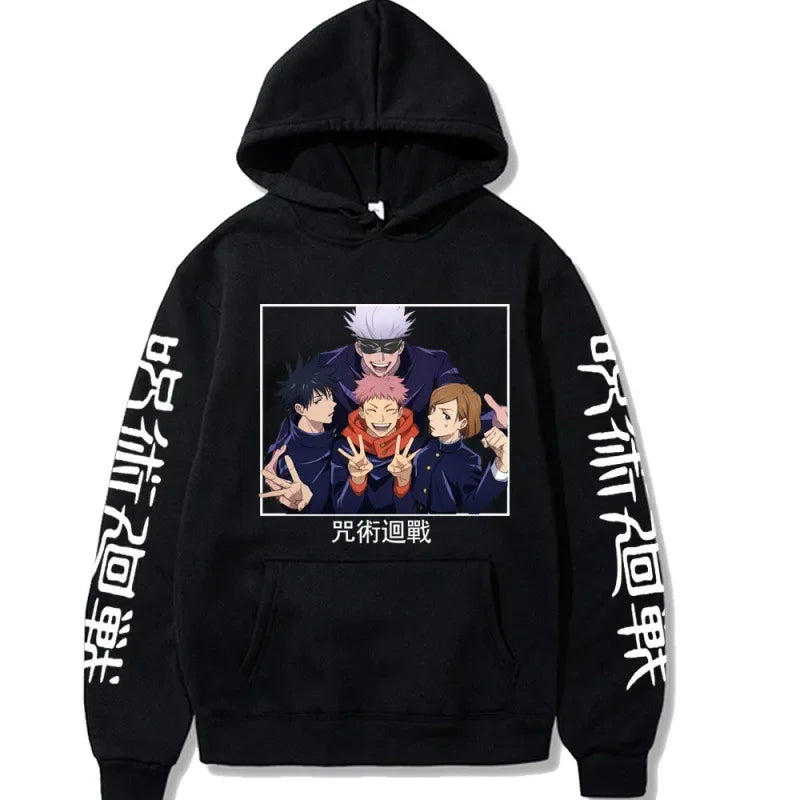 Fushiguro Megumi Hoodie – Casual Fit, Jujutsu Kaisen Eden of Clothes 