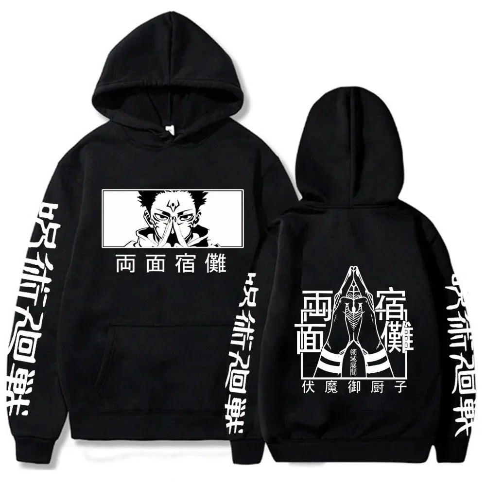 Fushiguro Megumi Hoodie – Casual Fit, Jujutsu Kaisen Eden of Clothes 
