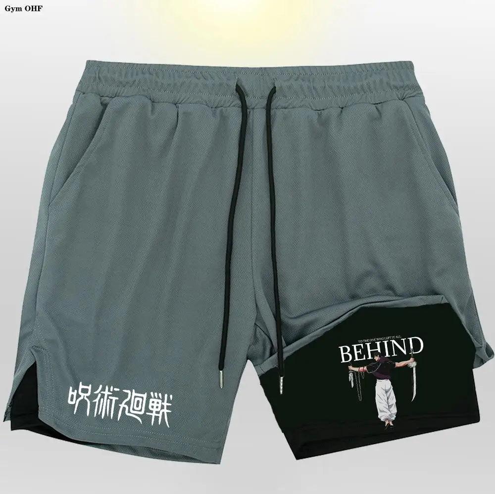 Gym Shorts – Subtle Design, Jujutsu Kaisen Eden of Clothes 