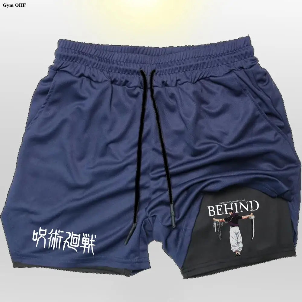 Gym Shorts – Subtle Design, Jujutsu Kaisen Eden of Clothes 