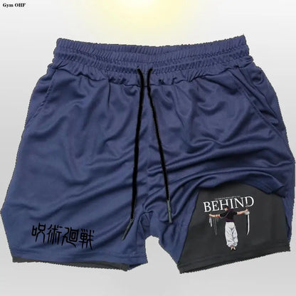 Gym Shorts – Subtle Design, Jujutsu Kaisen Eden of Clothes 