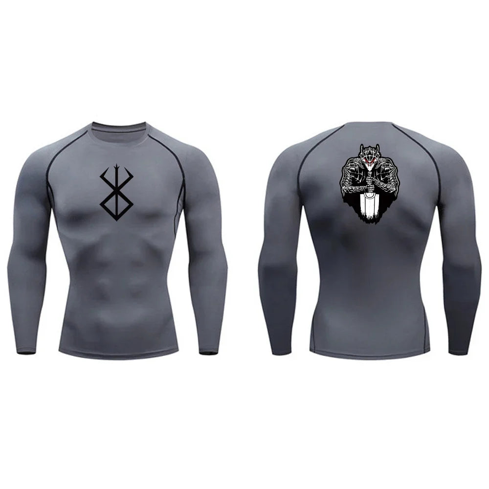 Men’s Compression Shirt Anime Berserk - T-Shirt