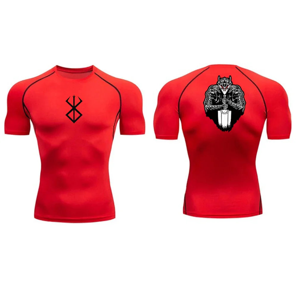 Men’s Compression Shirt Anime Berserk - T-Shirt