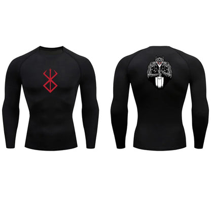 Men’s Compression Shirt Anime Berserk - T-Shirt