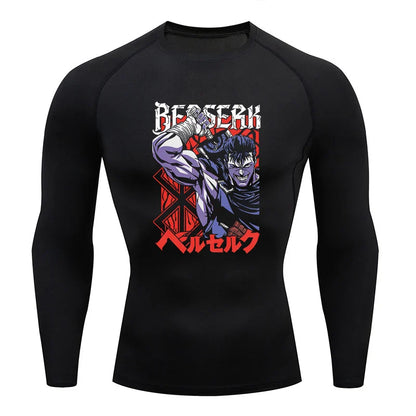 Men’s Compression Shirt Anime Berserk - T-Shirt