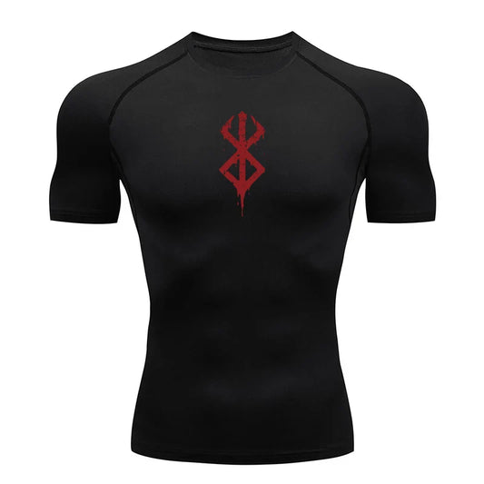 Men’s Compression Shirt Anime Berserk without sleeves